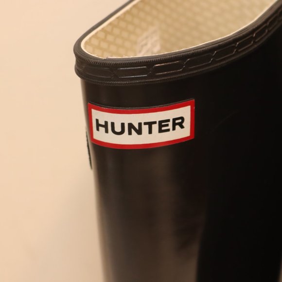 Hunter Original Gloss Tall Rain Boots Size 6M 7F - Picture 7 of 14